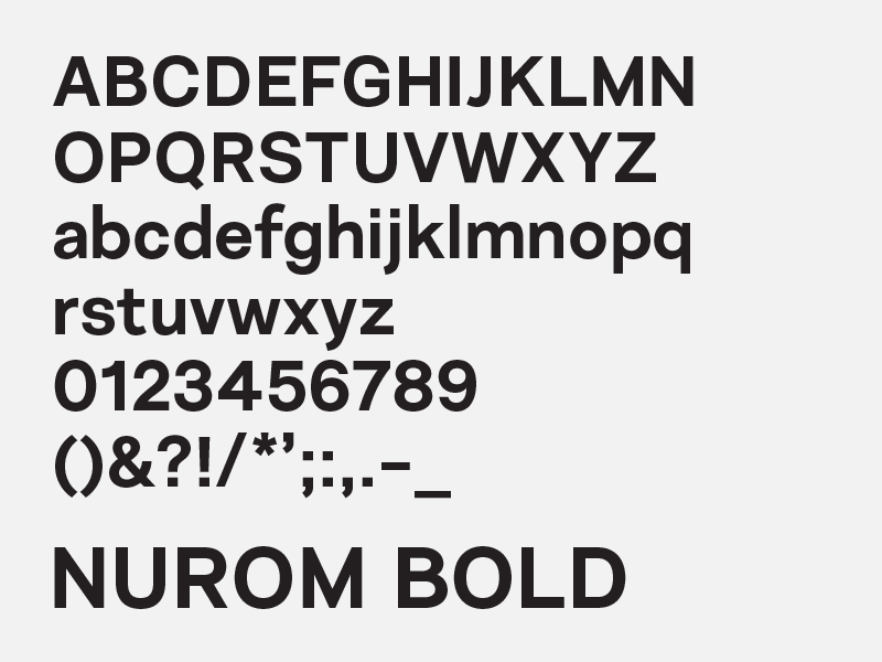 Nurom Font