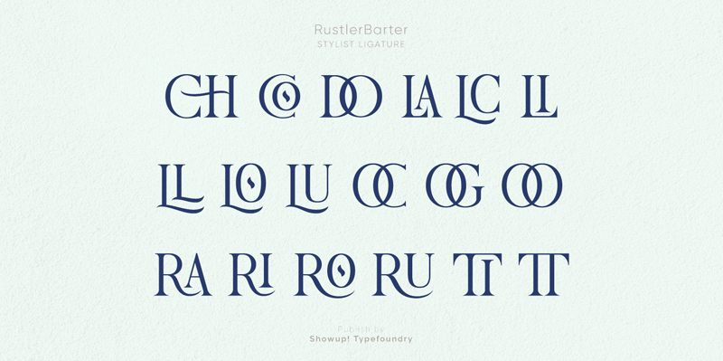 Rustler Barter Font
