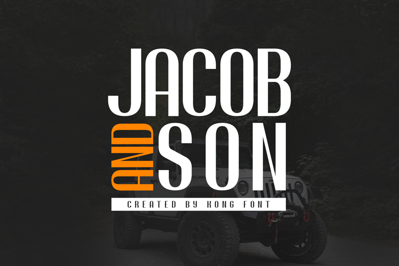 Jacob And Son Font