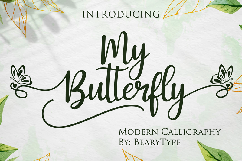 My Butterfly Font
