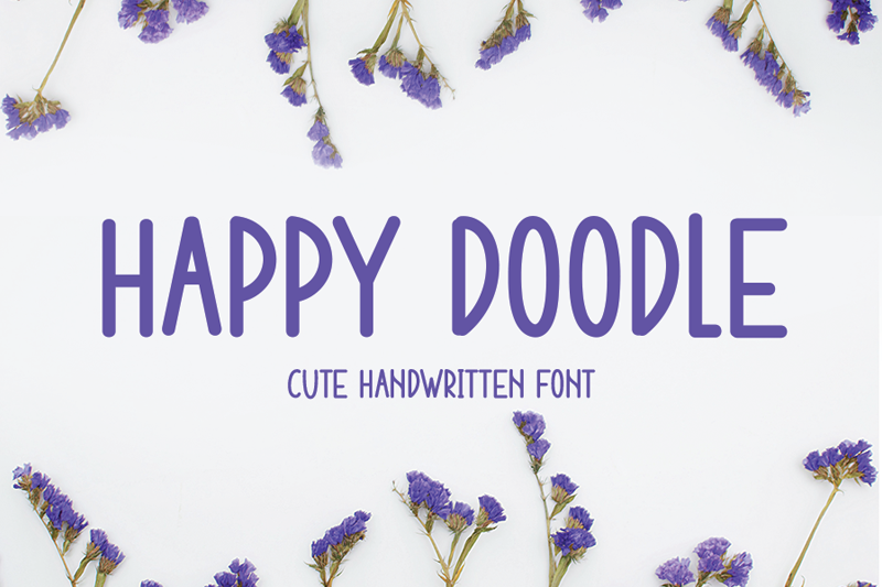 Happy Doodle Font