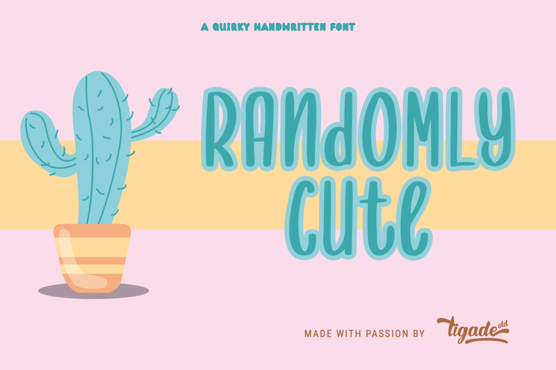 Randomly Cute Font