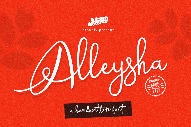 Alleysha Font