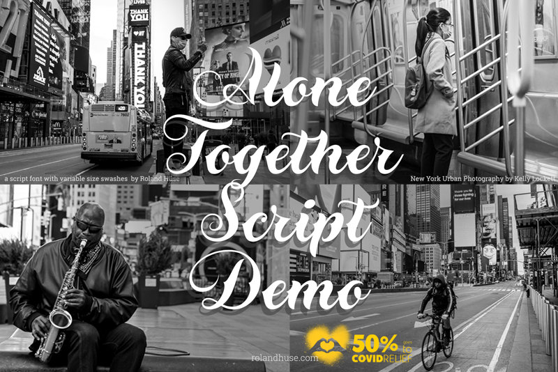 Alone Together Script Font