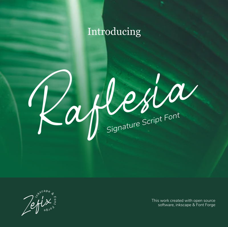 Raflesia Font