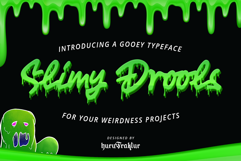 Slimy Drool Font