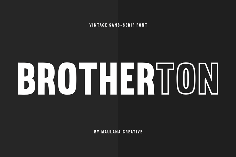 Brotherton Font