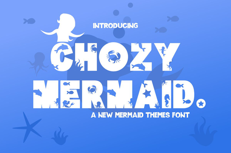Chozy Mermaid Font