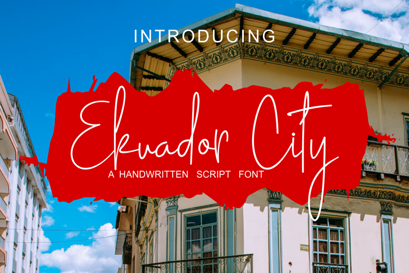 Ekuador City Font