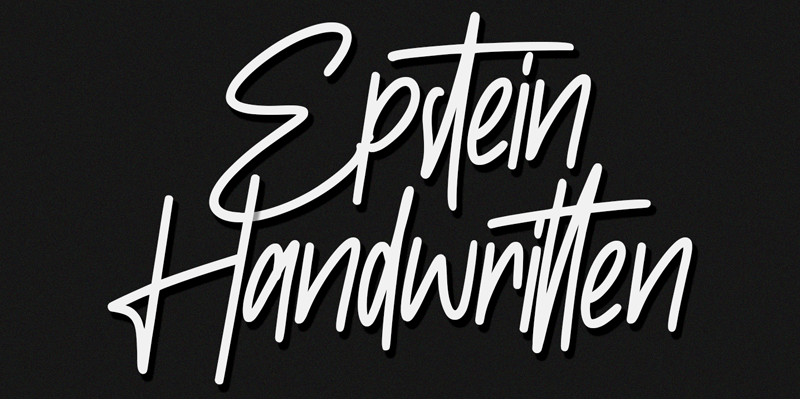 Epstein Font
