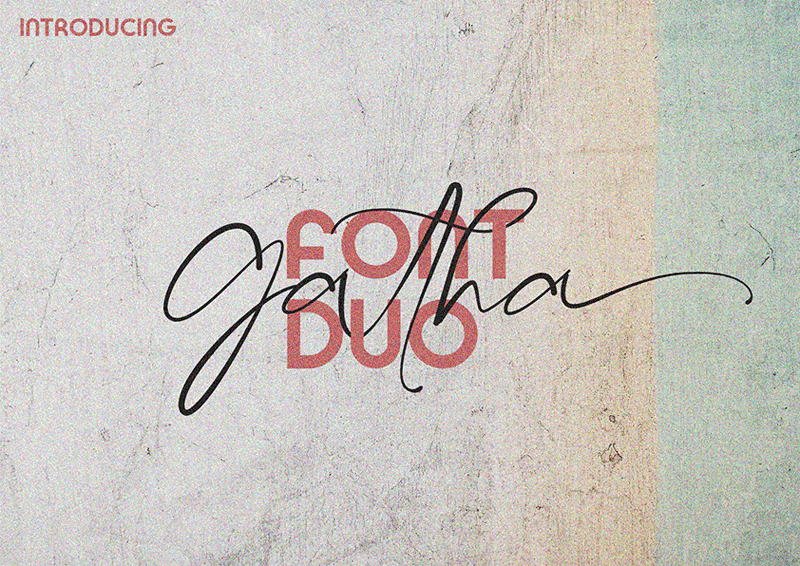 Gatha Script Font