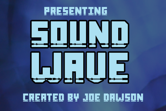 Sound Wave Font