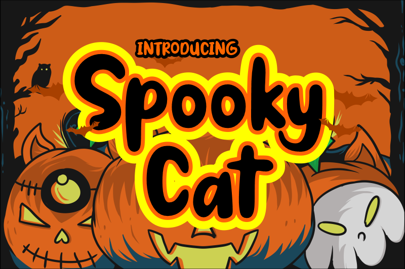 Spooky Cat Font