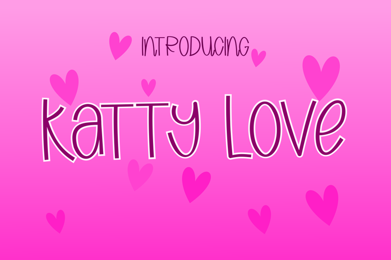 Katty Love Font