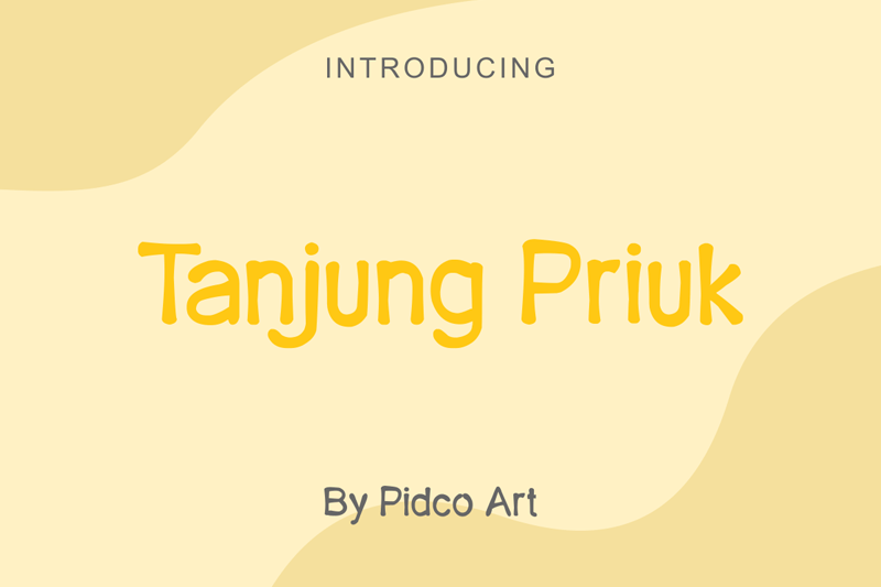 Tanjung Priuk Font