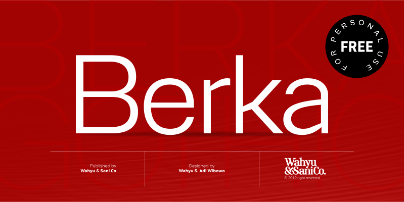 Berka Font