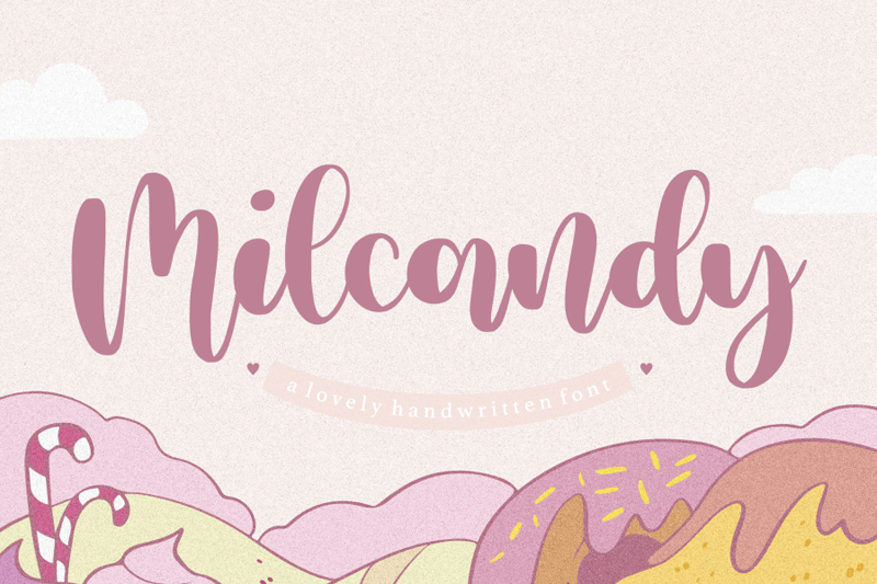 Milcandy Font