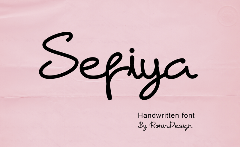 Sefiya Font