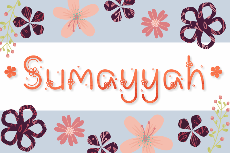 Sumayyah Font