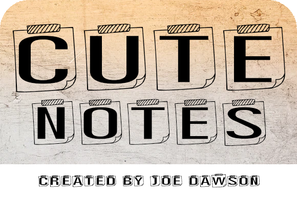 Cute Notes Font