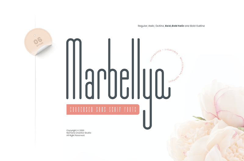 Marbellya Font