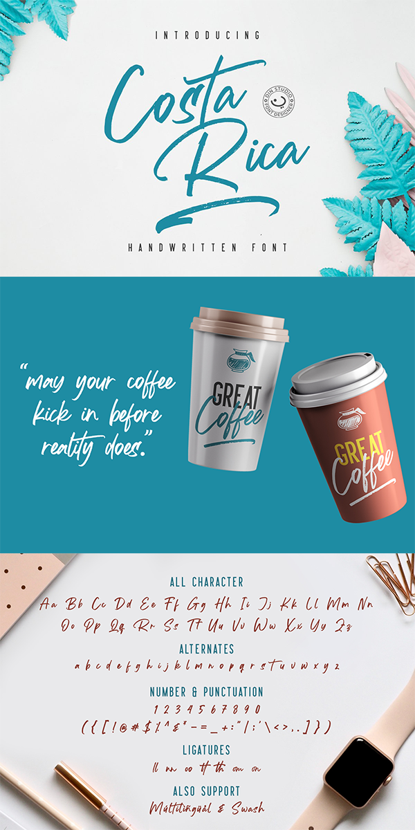 Costa Rica Font