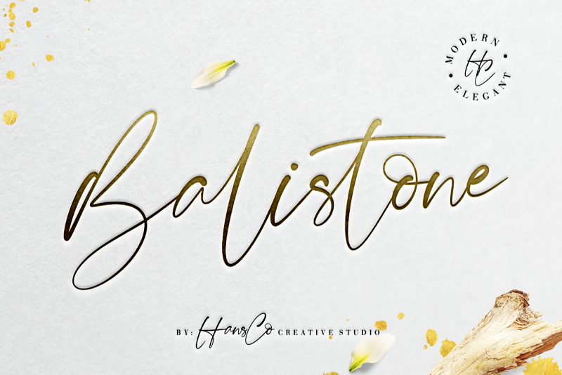 Balistone Font