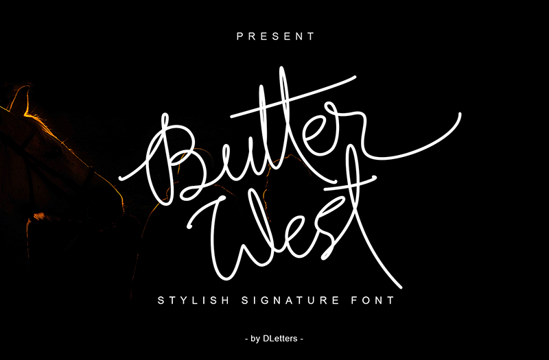 Butter West Font