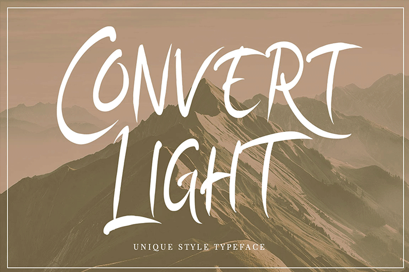 Convert Light Font
