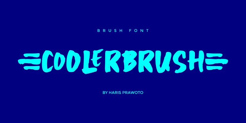 Coolerbrush Font
