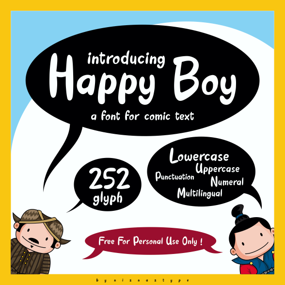 Happy Boy Font