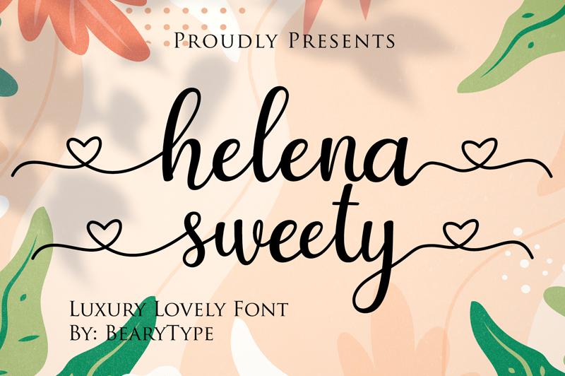 Helena Sweety Font