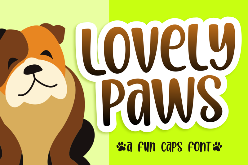 Lovely Paws Font