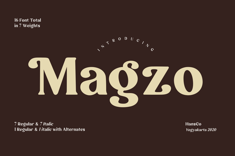 Magzo Font