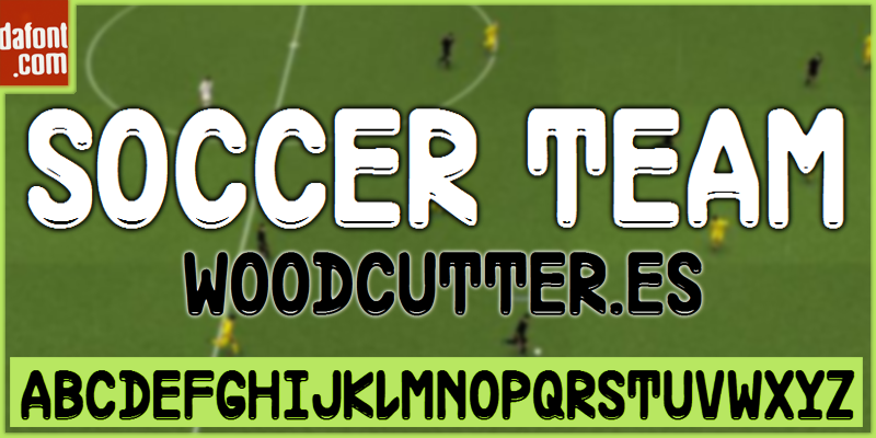 Soccer Team Font