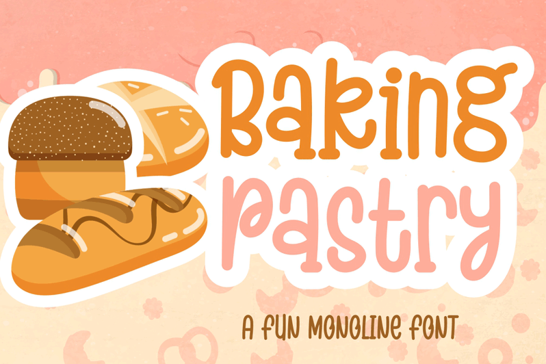 Baking Pastry Font