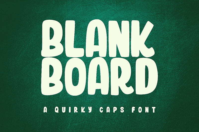 Blankboard Font