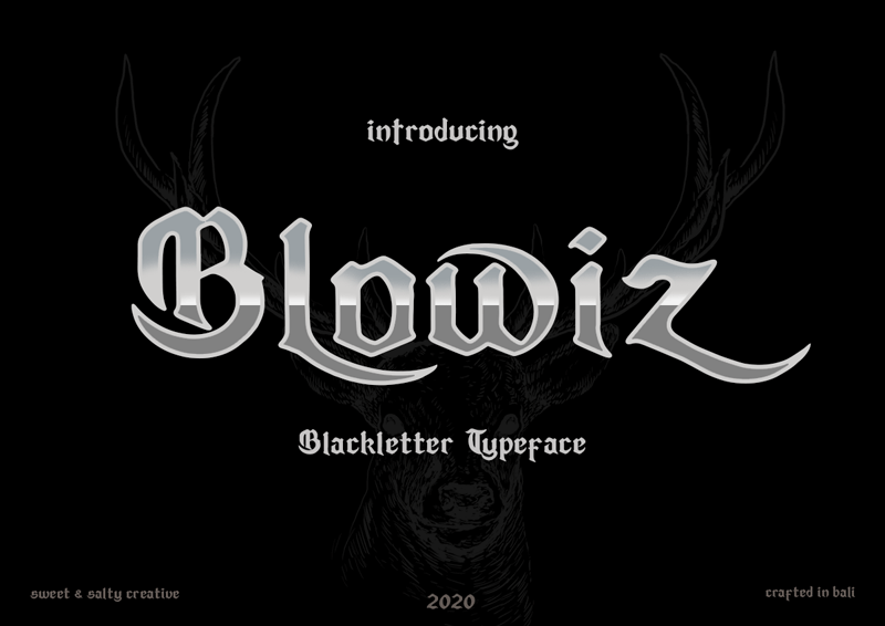 Blowiz Font
