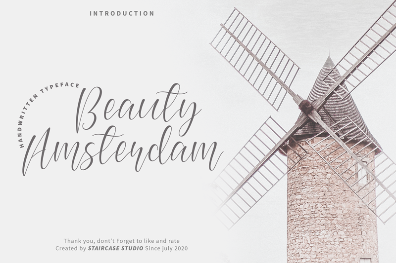 Beauty Amsterdam Font