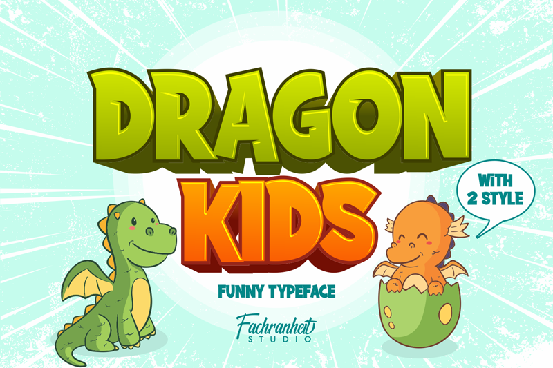 Dragon Kids Font