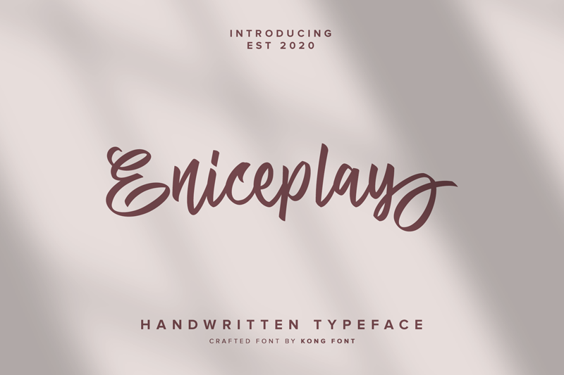 Eniceplay Origin Font