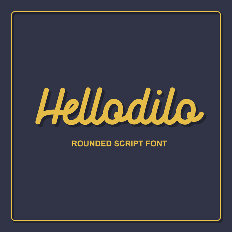 Hellodilo Font