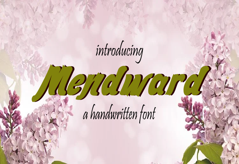 Mendward Font