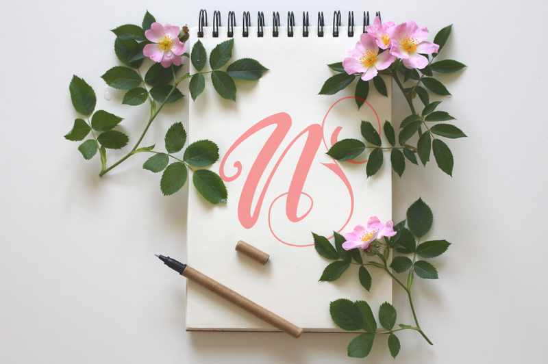 Monogram Veg Font