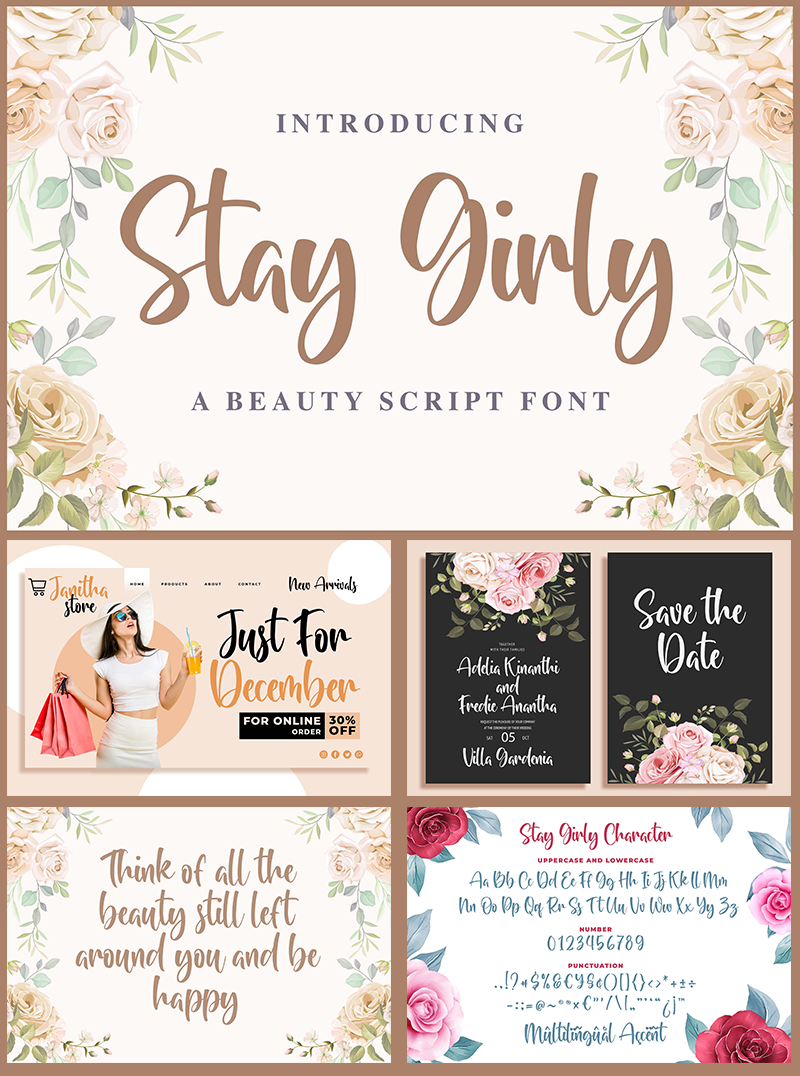 Stay Girly Font