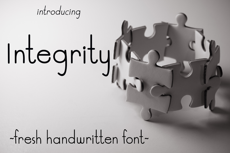 Integrity Font