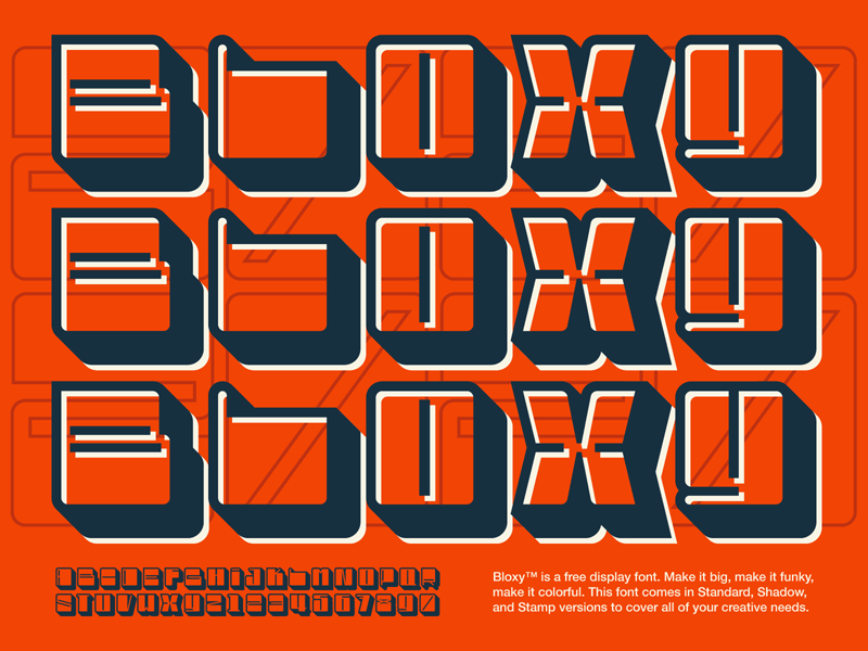 Bloxy Font