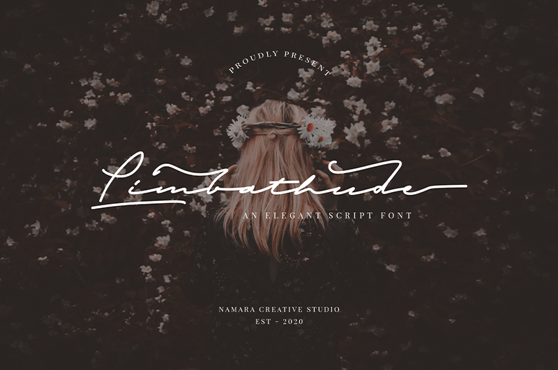 Limbathude Script Font