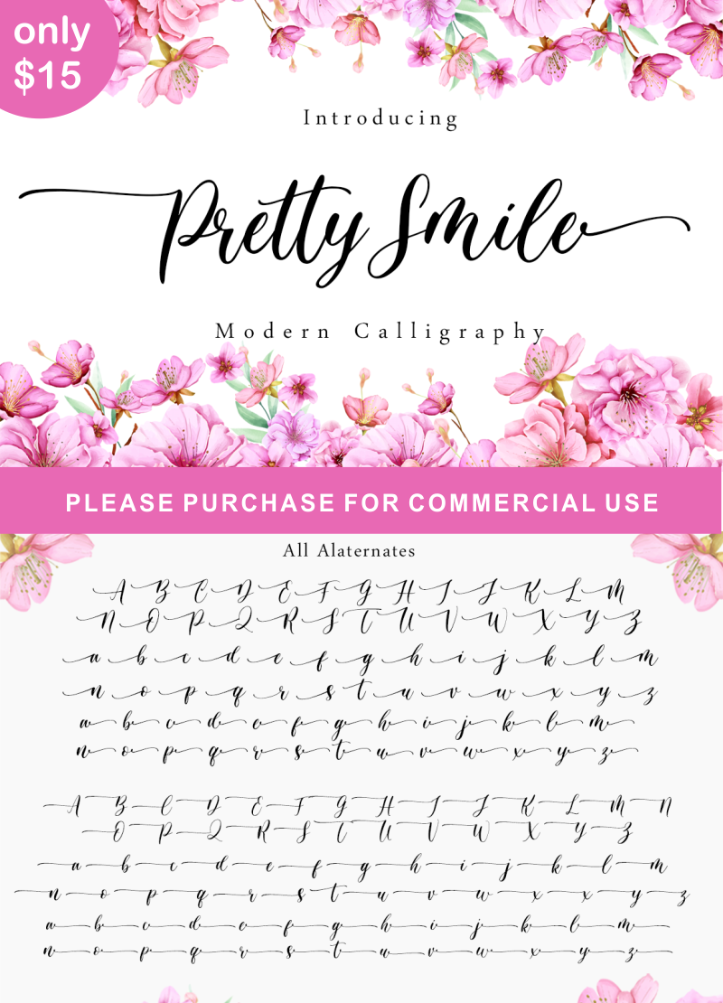 Pretty Smile Font