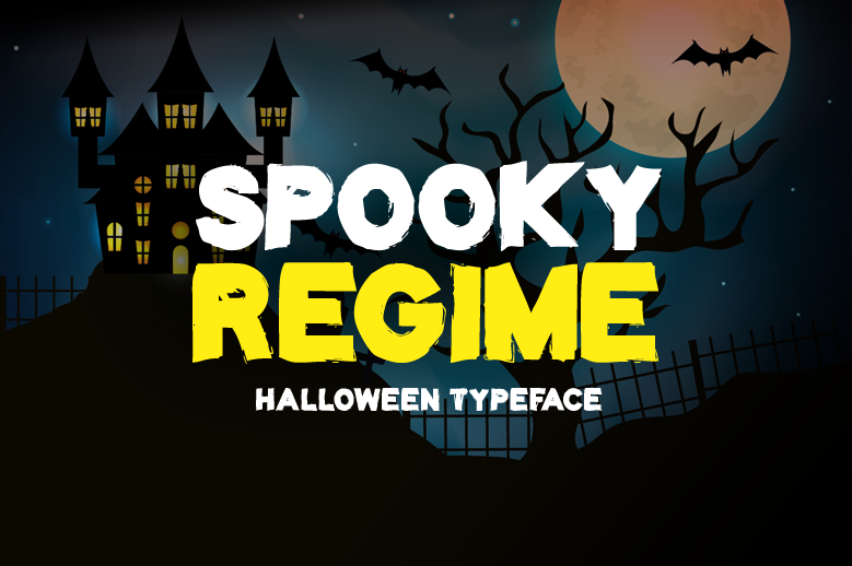 Spooky Regime Font